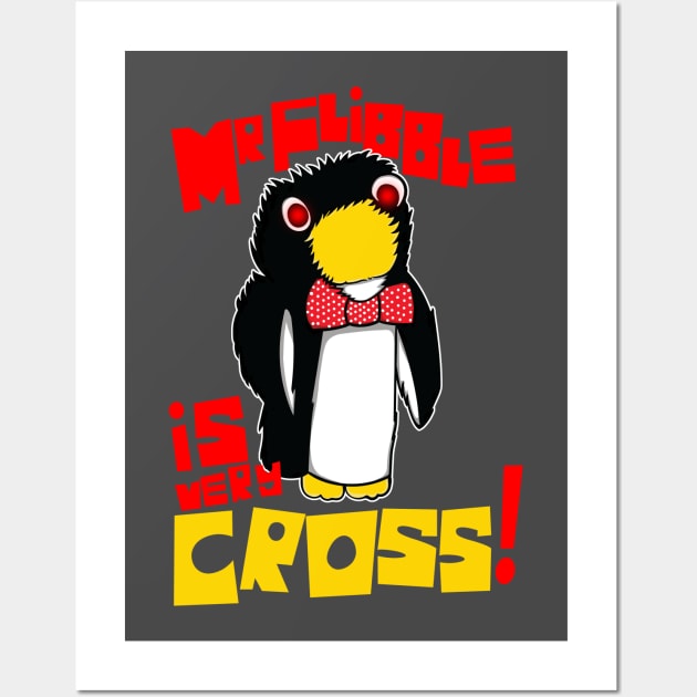 Mr Flibble is very Cross Wall Art by Meta Cortex